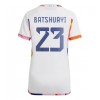 Damen Fußballbekleidung Belgien Michy Batshuayi #23 Auswärtstrikot WM 2022 Kurzarm